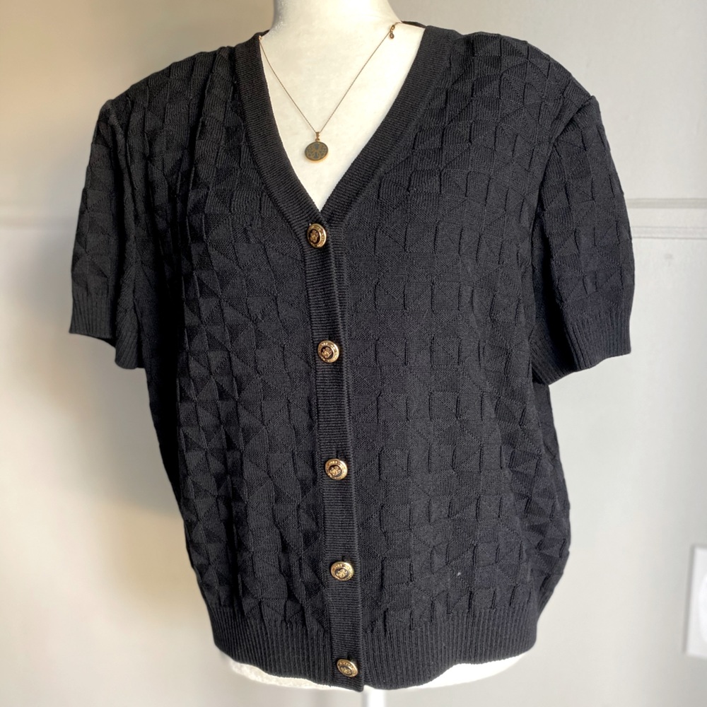 ST.John Basics Black Cardigan